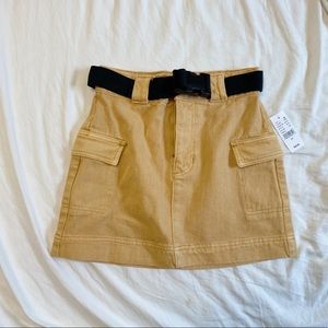 Cargo PacSun skirt with belt